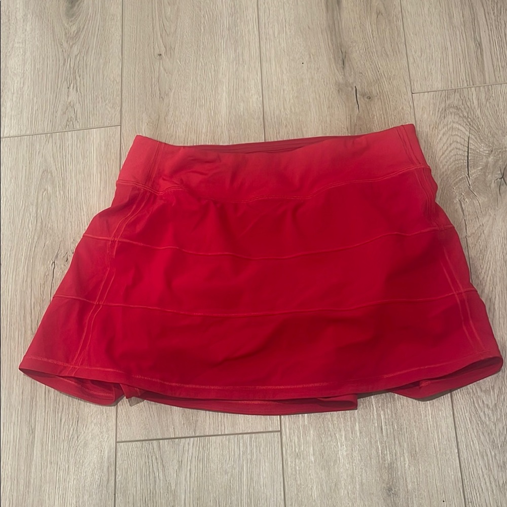 lululemon athletica Red Skort